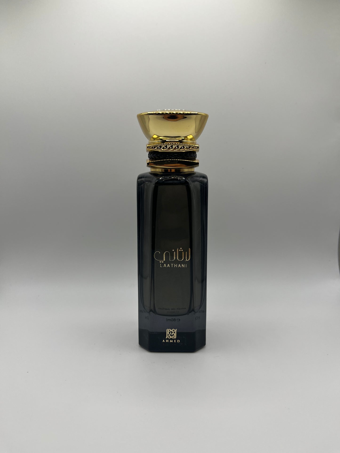 Laathani by Ahmed Al Maghrabi decant – amber floral fragrance with rose, saffron, sandalwood, musk, and oud.