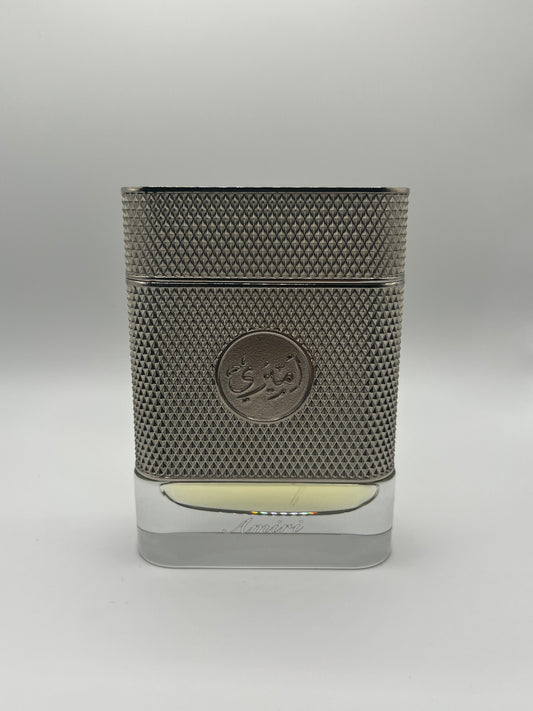 Amiri decant – citrus spicy fragrance with bergamot, pink pepper, patchouli, cedar, amber, and sandalwood.

