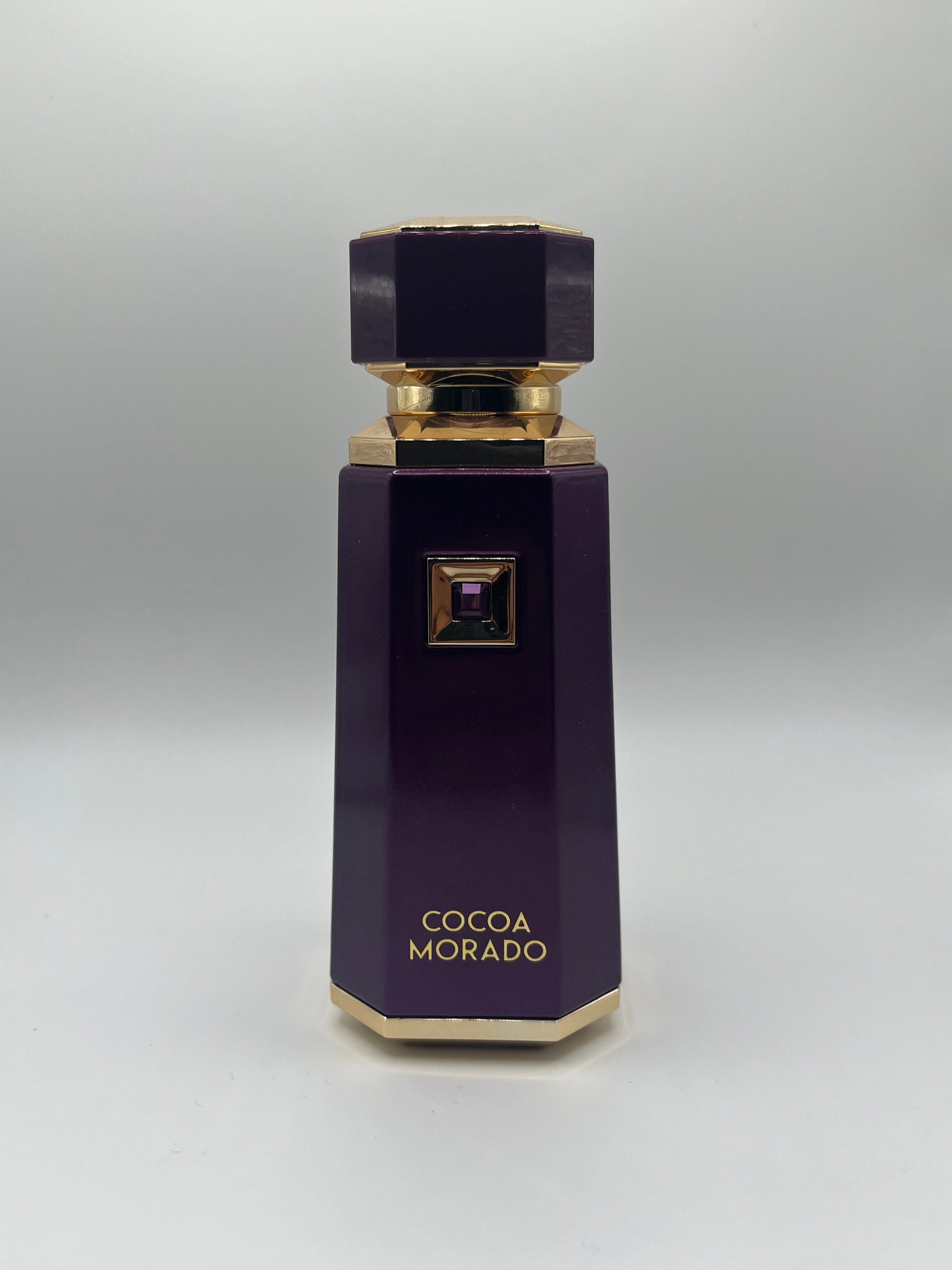 Cocoa Morado decant – spicy gourmand unisex fragrance inspired by Oud Cadenza with saffron, oud, caramel, cocoa butter, and vanilla.

