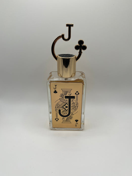Jack of Clubs decant – spicy aromatic cologne inspired by Bleu Électrique with cardamom, lavender, vetiver, and cedar.

