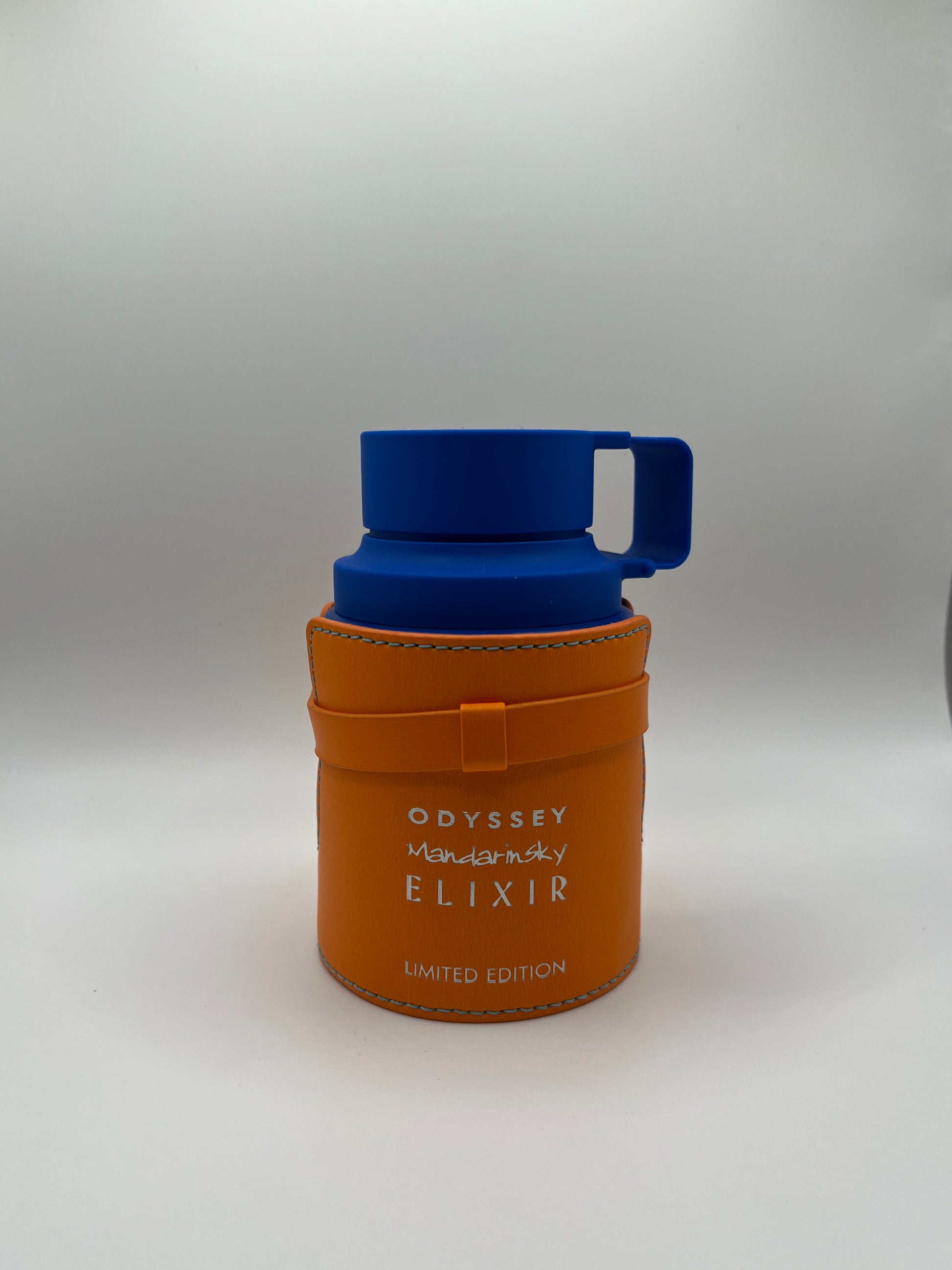 Odyssey Mandarin Sky Elixir by Armaf decant – citrus amber perfume with mandarin, lemon zest, vanilla, amber, and soft woods.